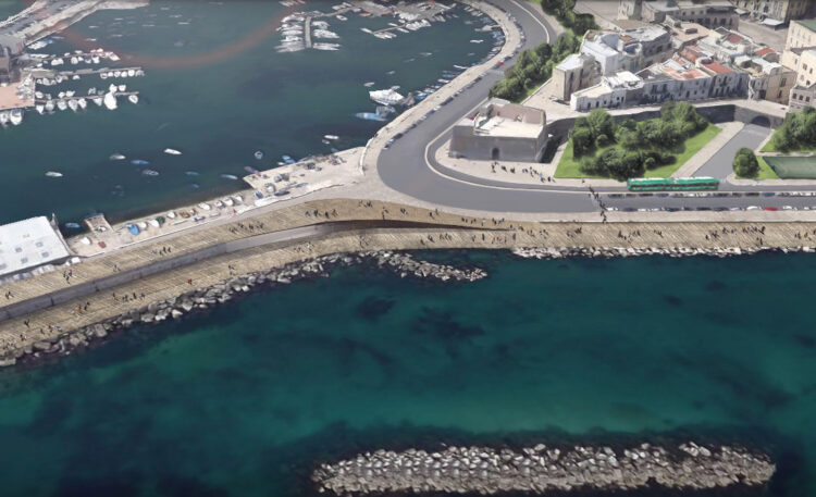 Molo Sant'Antonio (studio Sylos Labini, progetto vincitore del concorso per la riqualificazione del waterfront di Bari)