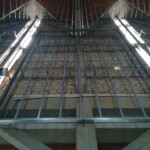 carpenterie del cappotto interno che ospita i nuovi impianti creando una intercapedine tra nuovo involucro ed involucro esistente